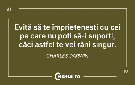 Evită să te împrietenești cu cei pe ... Evită să te împrietenești cu cei pe ...