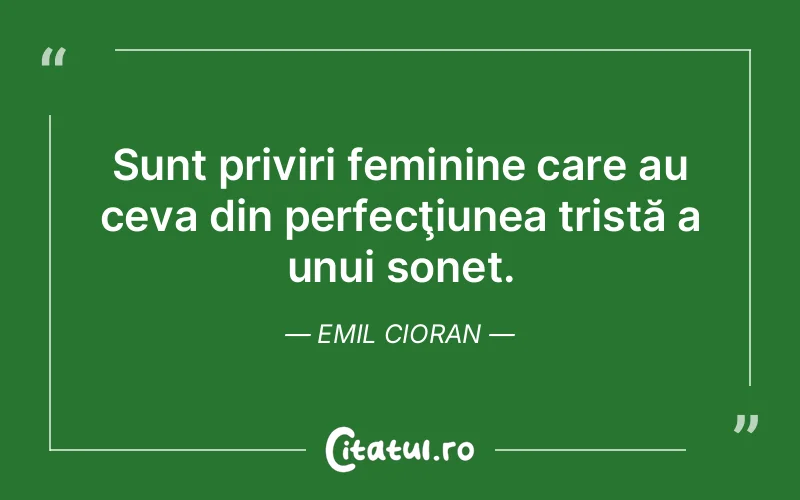 Citat Emil Cioran - citate triste