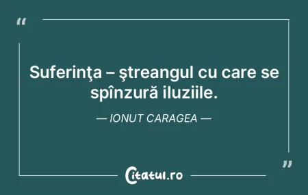 SuferinÅ£a – ÅŸtreangul cu care se spÃ... SuferinÅ£a – ÅŸtreangul cu care se spÃ...