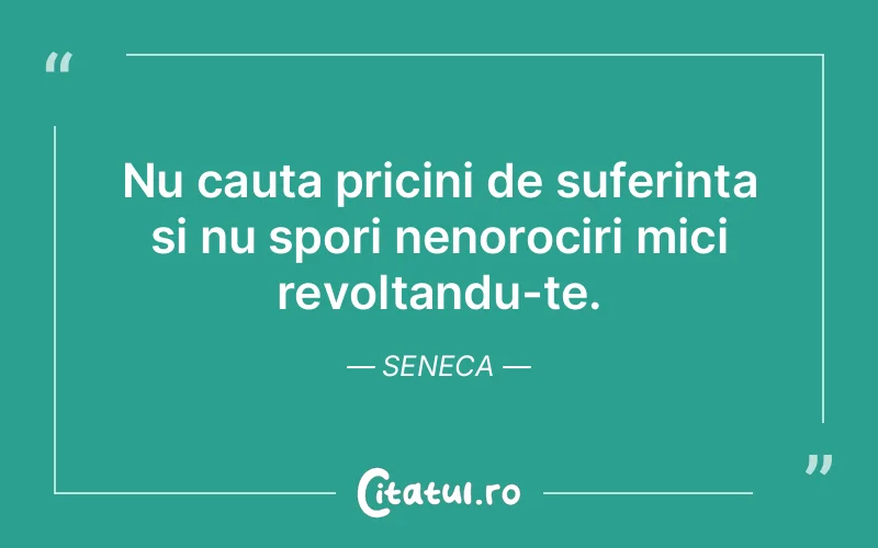 Citat Seneca - citate triste