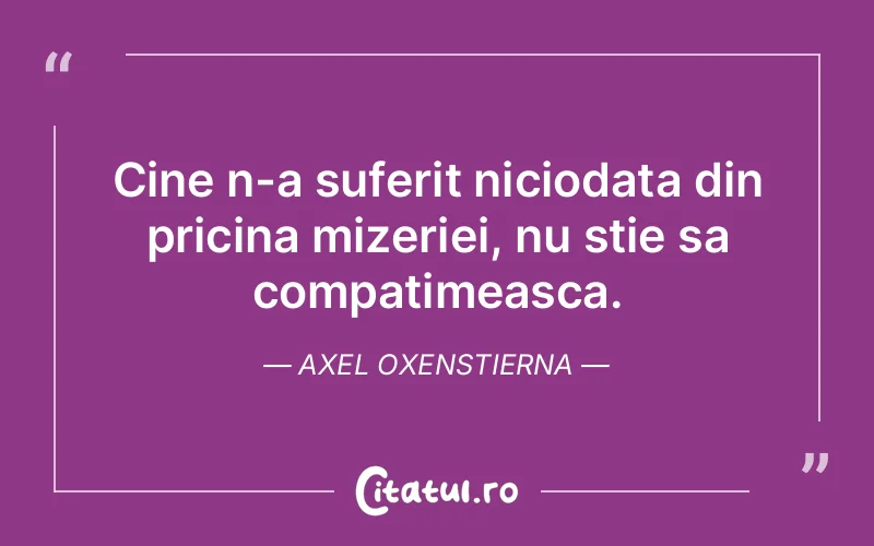 Citat Axel Oxenstierna - citate triste