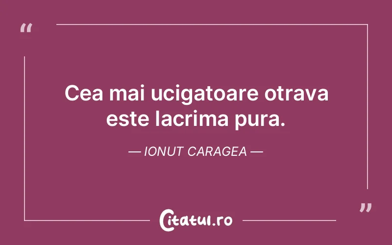 Citat Ionut Caragea - citate triste