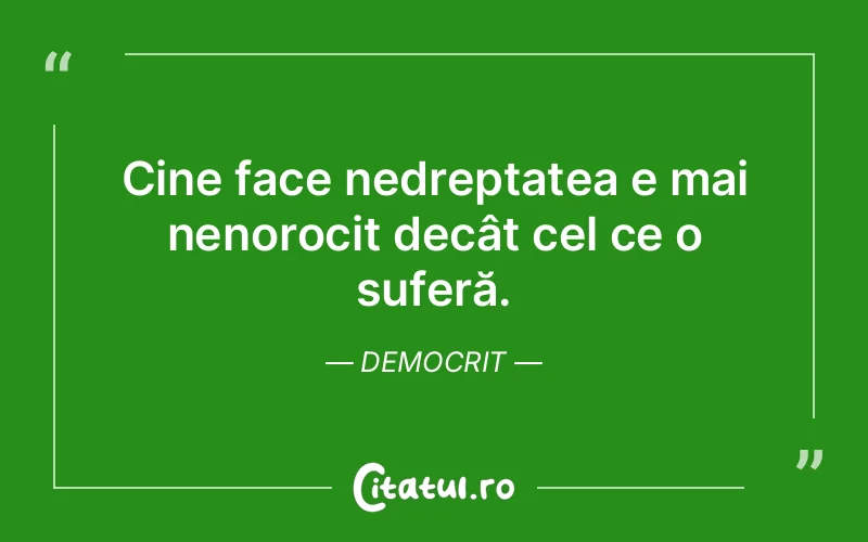 Citat Democrit - citate triste