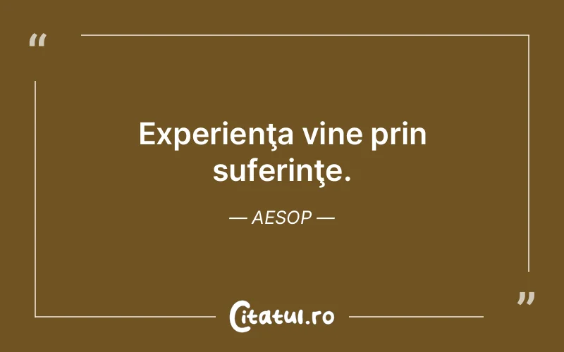 Citat Aesop - citate triste