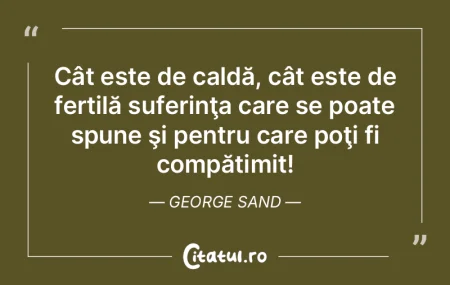 Cât este de caldă, cât este de fertil... Cât este de caldă, cât este de fertil...