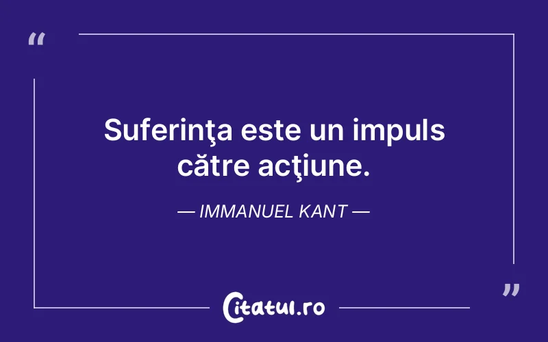 Citat Immanuel Kant - citate triste