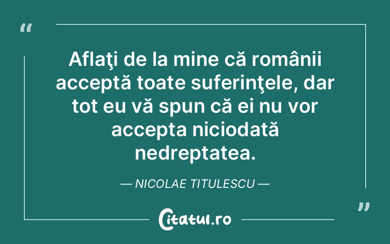 Citat Nicolae Titulescu - citate triste