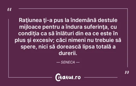 Raţiunea ţi-a pus la îndemână destu... Raţiunea ţi-a pus la îndemână destu...