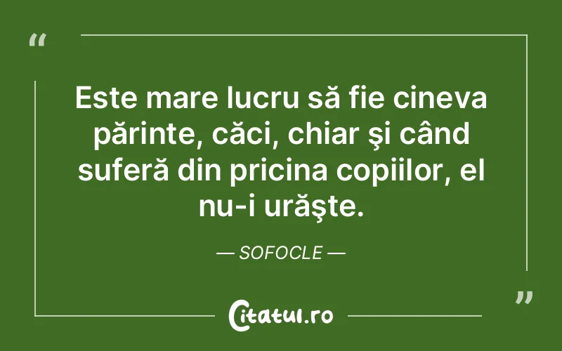 Citat Sofocle - citate triste