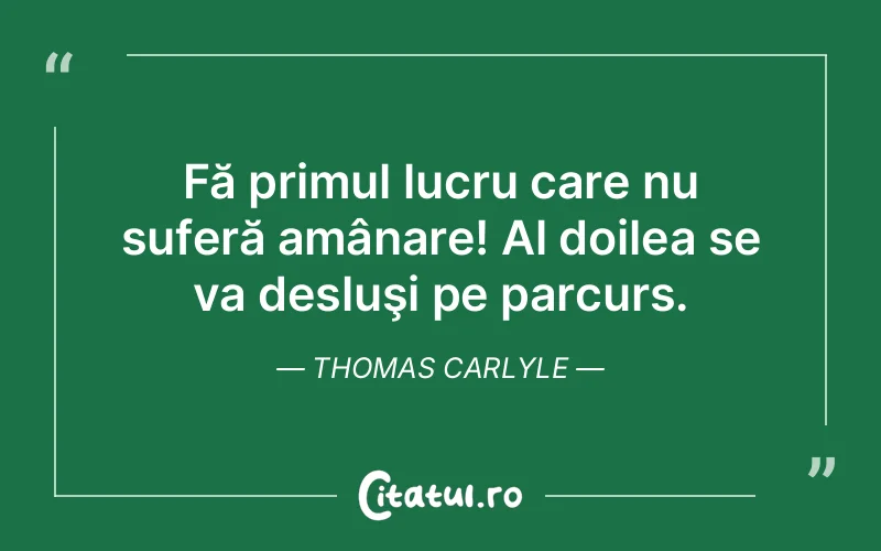 Citat Thomas Carlyle - citate triste