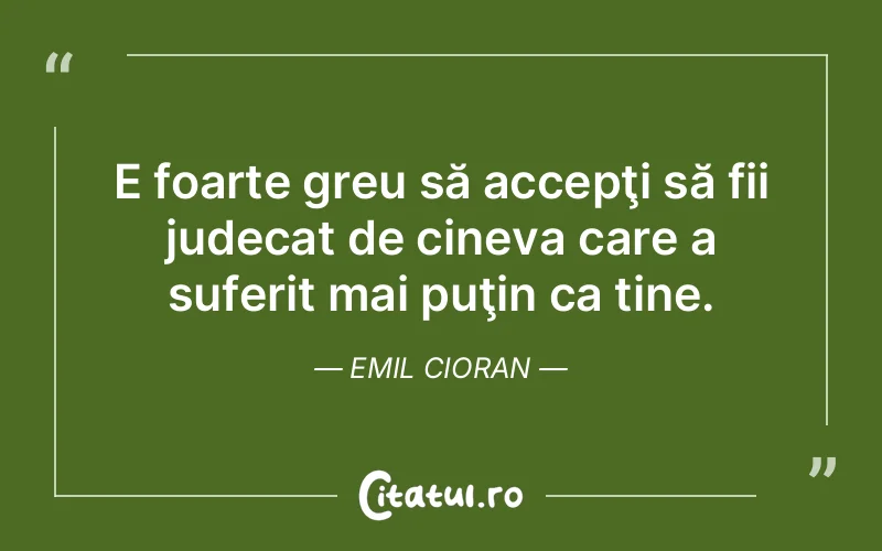 Citat Emil Cioran - citate triste