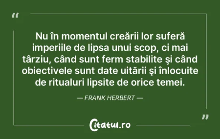 Nu în momentul creării lor suferă imp...