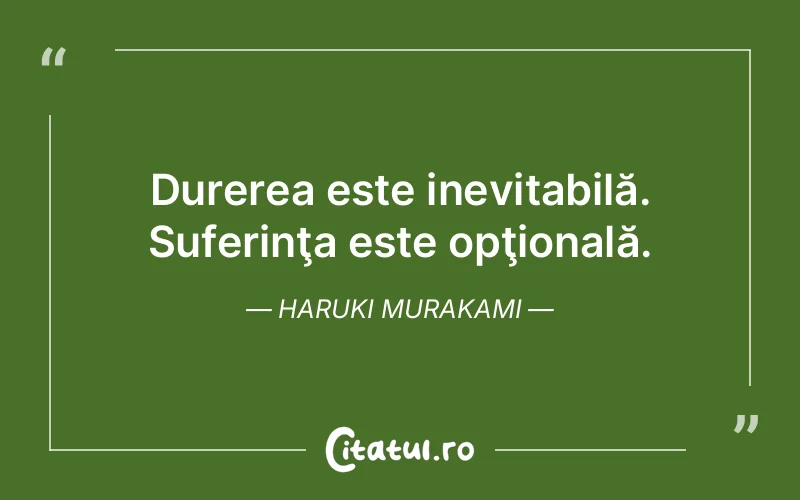 Citat Haruki Murakami - citate triste