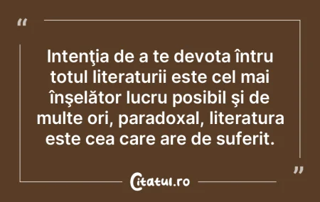 Intenţia de a te devota întru totul li... Intenţia de a te devota întru totul li...