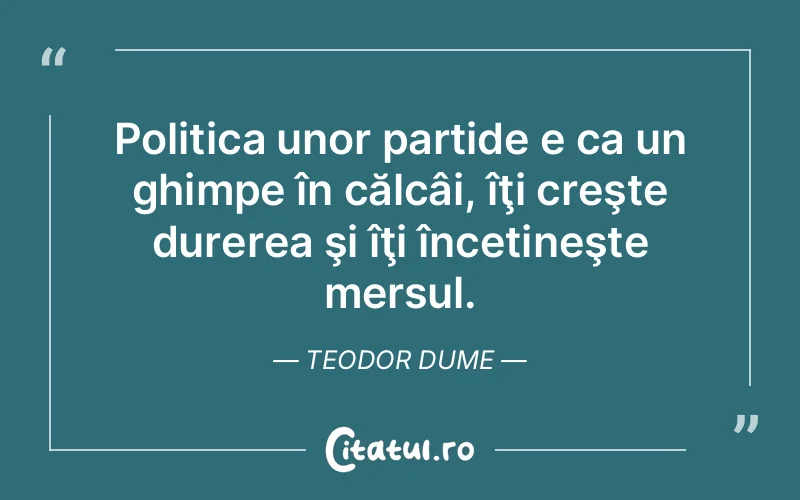 Citat Teodor Dume - citate triste