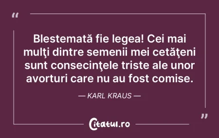Blestemată fie legea! Cei mai mulţi di... Blestemată fie legea! Cei mai mulţi di...