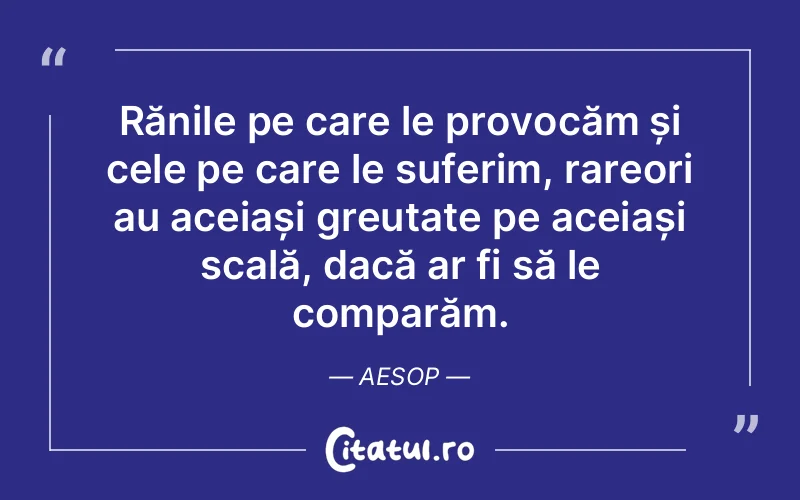 Citat Aesop - citate triste