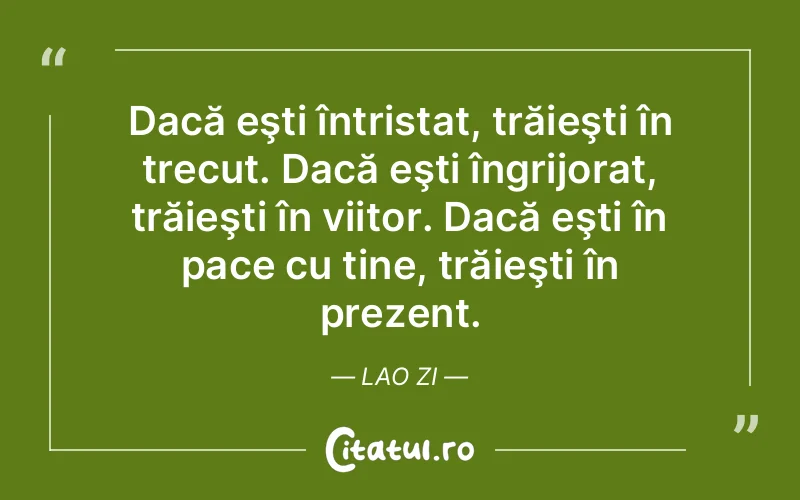 Citat Lao Zi - citate triste