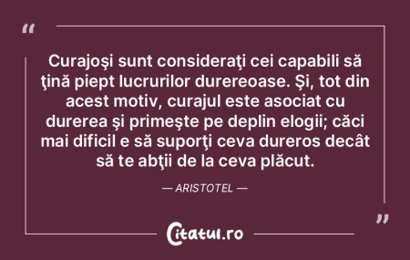 Curajoşi sunt consideraţi cei capabili...