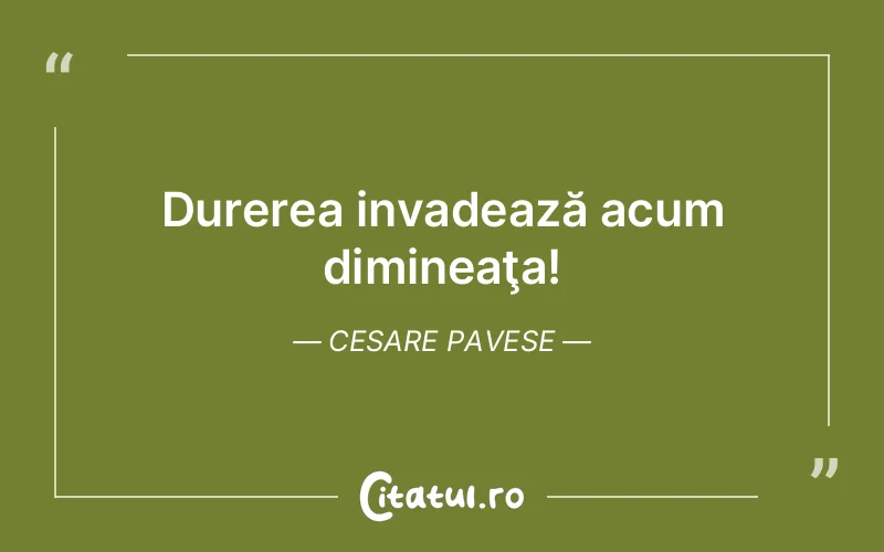 Citat Cesare Pavese - citate triste
