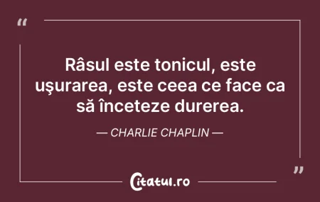 Râsul este tonicul, este uşurarea, est... Râsul este tonicul, este uşurarea, est...