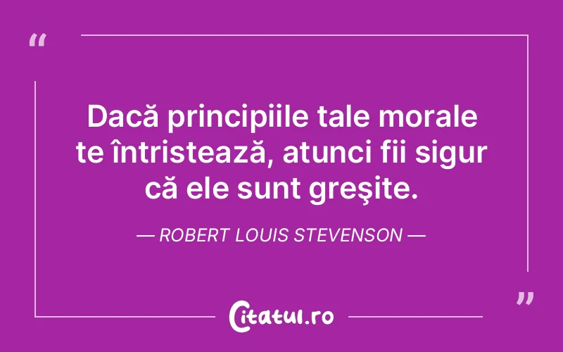 Citat Robert Louis Stevenson - citate triste