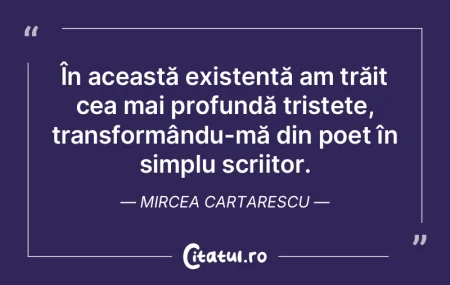 În această existență am trăit cea m... În această existență am trăit cea m...