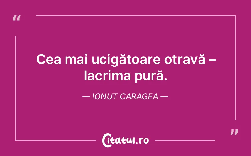 Citat Ionut Caragea - citate triste