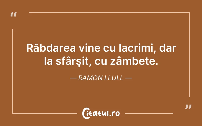 Citat Ramon Llull - citate triste