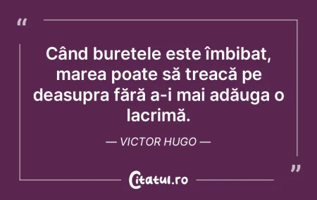 Când buretele este îmbibat, marea poat... Când buretele este îmbibat, marea poat...