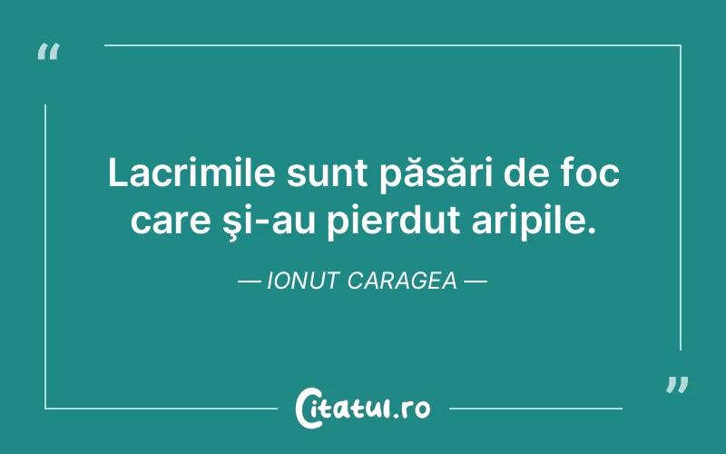 Citat Ionut Caragea - citate triste
