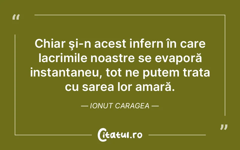 Citat Ionut Caragea - citate triste