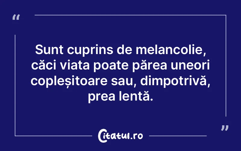 Citat Autor necunoscut - citate triste