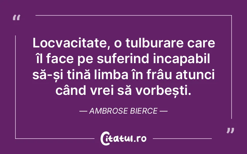 Citat Ambrose Bierce - citate triste