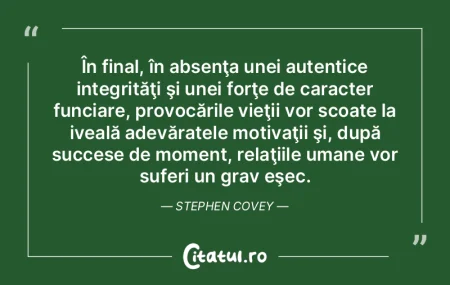 În final, în absenţa unei autentice i... În final, în absenţa unei autentice i...
