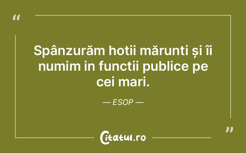 Citat Esop - citate triste