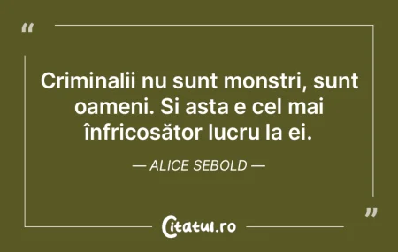 Criminalii nu sunt monștri, sunt oameni... Criminalii nu sunt monștri, sunt oameni...