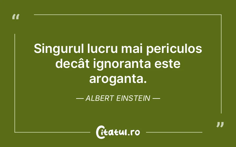 Citat Albert Einstein - citate triste