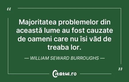 Majoritatea problemelor din această lum... Majoritatea problemelor din această lum...