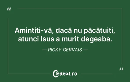 Amințiți-vă, dacă nu păcătuiți, a...