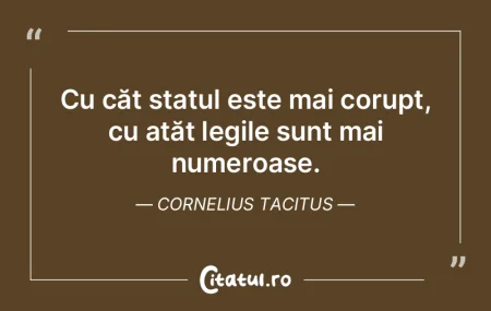 Cu căt statul este mai corupt, cu atăt... Cu căt statul este mai corupt, cu atăt...