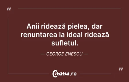 Citeste si: Anii ridează pielea, dar renunțarea la i...