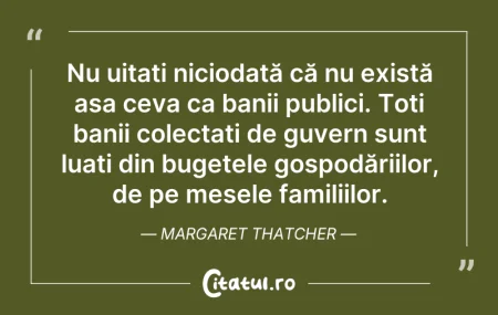 Citeste si: Nu uitați niciodată că nu există așa cev...