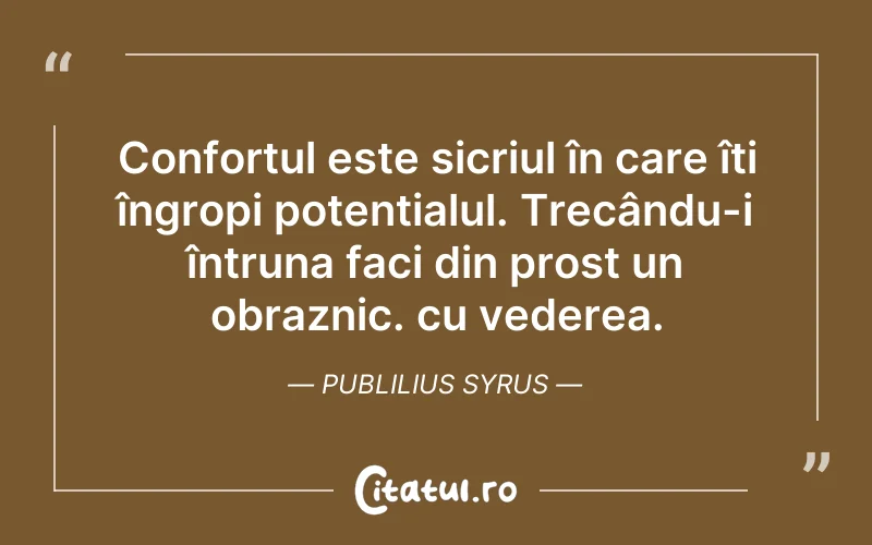 Citat Publilius Syrus - citate triste