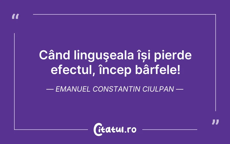 Citat Emanuel Constantin Ciulpan - citate triste