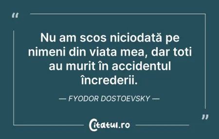 Citeste si: Nu am scos niciodată pe nimeni din viața...