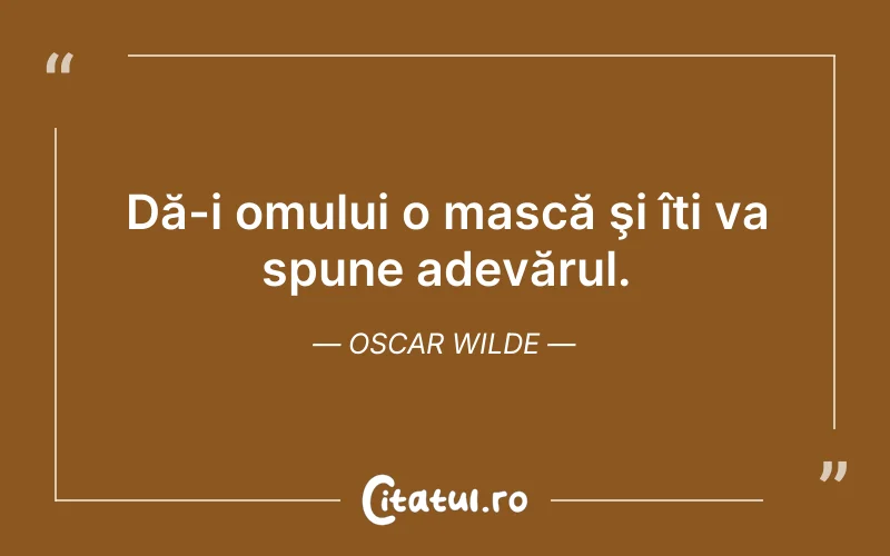 Citat Oscar Wilde - citate triste