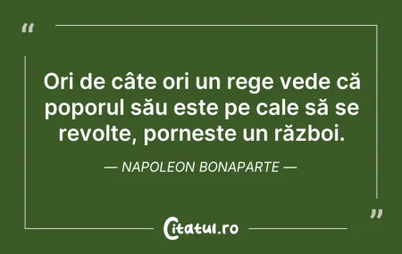 Ori de câte ori un rege vede că poporul ... Citeste si: Ori de câte ori un rege vede că poporul ...