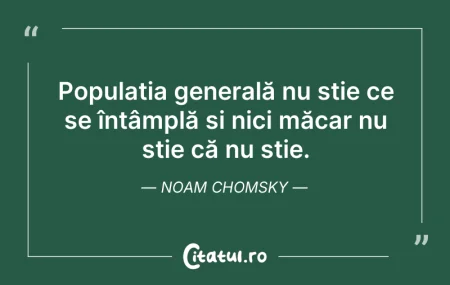 Citeste si: Populația generală nu știe ce se întâmpl...
