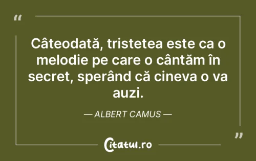 Citat Triste - Citatul.ro